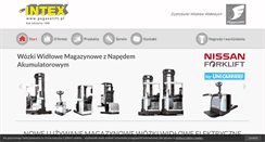 Desktop Screenshot of pegasolift.pl
